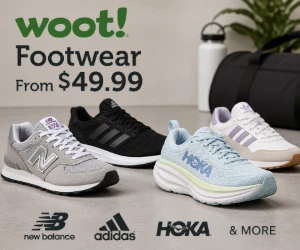 New Balance, adidas & More Footwear From $49.99 at Woot