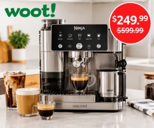 Ninja Luxe Café Espresso Machine: $249.99, Reference Price $599.99