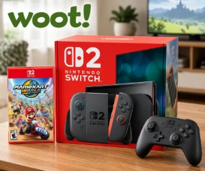 Nintendo Switch 2 Game Bundle for $479 After Coupon at Woot (Ref. $549)