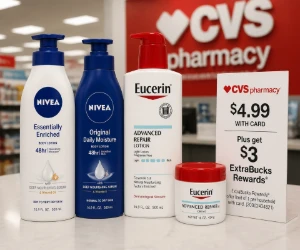 Nivea & Eucerin for $4.99 at CVS + $3 ExtraBucks Rewards