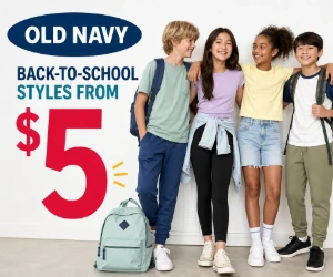 Old Navy Back-to-School Styles From $5
