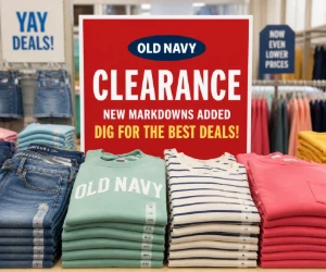 Old Navy Clearance - Dig for the Deepest Markdowns Before the Best Sizes Disappear