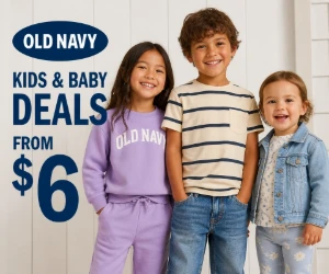Old Navy Kids & Baby Deals From $6 - Growth Spurts Get a Little Cheaper