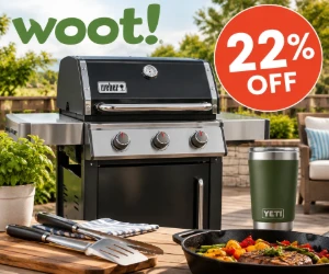 Outdoor Cooking Deals + Extra 22% Off at Woot