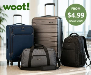 Pack for Less: Samsonite & More Luggage at Woot From $4.99