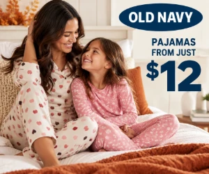 Pajamas From Just $12 at Old Navy
