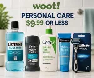 Personal Care at Woot for $9.99 or Less - Everyday Essentials on a Tiny Budget