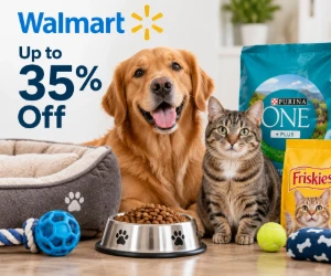Pet Favorites Up to 35% Off at Walmart