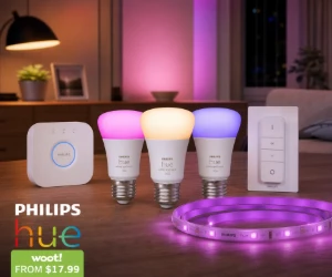 Philips Hue Lighting at Woot From $17.99
