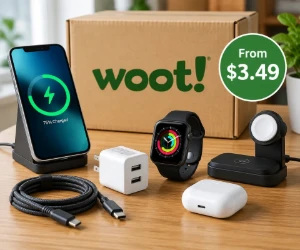 Phone Chargers, Smartwatch Accessories & More From $3.49 at Woot