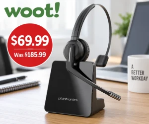 Poly Plantronics CS540 Wireless Office Headset: $69.99, Was $185.99