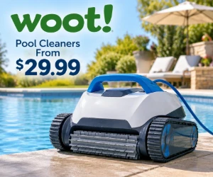 Pool Cleaners & Robotic Cleaning Gear From $29.99 at Woot