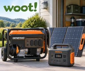 Power Outage Prep: Generators & Solar Gear on Sale at Woot