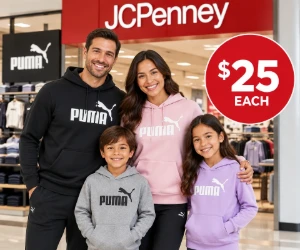 PUMA Fleece for the Family for Just $25 at JCPenney