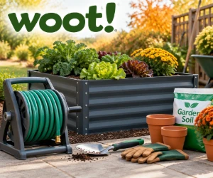 Raised Garden Beds & Fall Gardening Gear at Woot