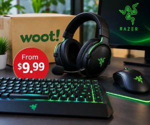 Razer & Gaming Gear at Woot From $9.99 - Extra 20% Off Today