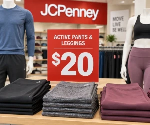 Refresh Your Workout Lineup With $20 Active Pants and Leggings at JCPenney
