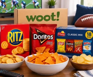 Ritz, Doritos & More Game Day Snacks on Sale at Woot