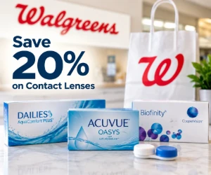 Save 20% on Contact Lenses at Walgreens - Refill for Less