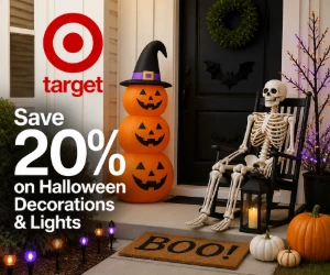 Save 20% on Halloween Decorations & Lights at Target Online