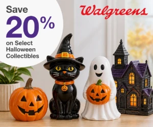 Save 20% on Select Halloween Collectibles at Walgreens