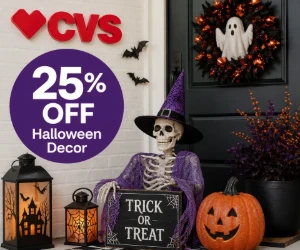 Save 25% on Halloween Decor at CVS - Get the Spooky Setup Going for Less