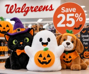Save 25% on Halloween Toys & Plush at Walgreens