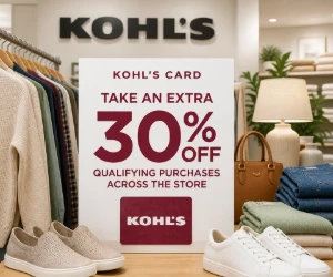 Save 30% at Kohl’s with a Kohl’s Card - Bigger Savings Across the Store