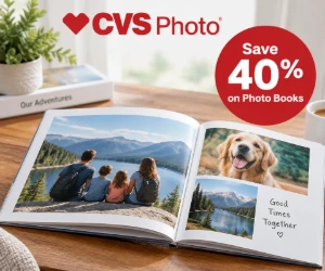 Save 40% on Photo Books at CVS Photo - Build a Keepsake for Less