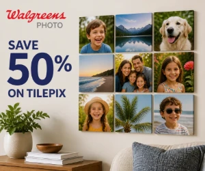 Save 50% on TilePix at Walgreens Photo - Build a Custom Photo Wall for Less