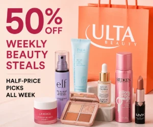 Save 50% on Weekly Beauty Steals at Ulta Beauty - Half-Price Picks All Week