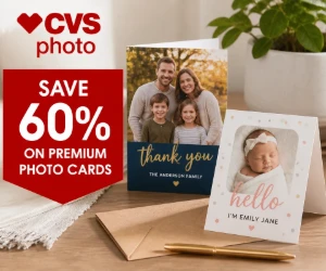 Save 60% on Premium Photo Cards at CVS Photo - Personalized Cards for Much Less