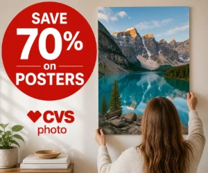 Save 70% on Posters at CVS Photo - Big Prints for Much Less