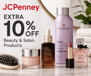 Save an Extra 10% on JCPenney Beauty & Salon Products
