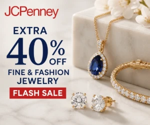 Save an Extra 40% on Fine & Fashion Jewelry at JCPenney - Flash Sale Savings