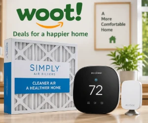 Save Big on Air Filters & Thermostats at Woot