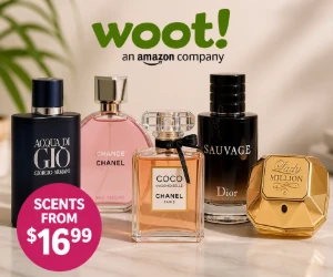 Save Big on Best-Selling Fragrances at Woot - Scents From $16.99