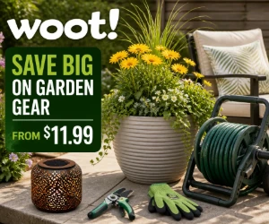 Save Big on Garden Gear at Woot - Outdoor Finds From $11.99