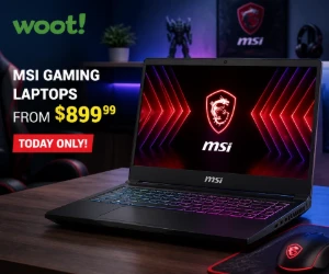 Save Big on MSI Gaming Laptops at Woot - From $899.99