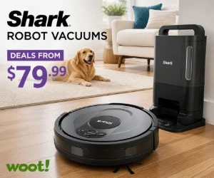 Save Big on Shark Robot Vacuums at Woot - Deals From $79.99