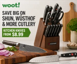 Save Big on Shun, Wüsthof & More Cutlery at Woot - Kitchen Knives From $8.99
