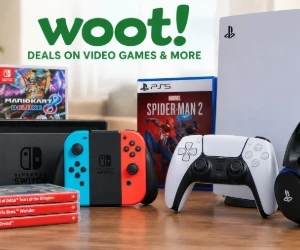 Save Big on Video Games at Woot - Nintendo, PlayStation & More From $2.99