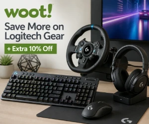 Save More on Logitech Gear at Woot + Extra 10% Off