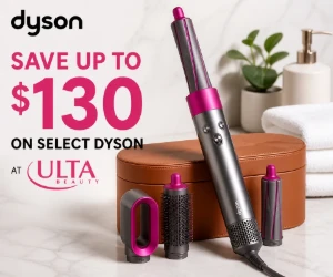 Save Up to $130 on Select Dyson at Ulta Beauty - Big Beauty Tech Savings