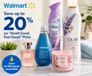 Save Up to 20% on “Smell Good, Feel Good” Picks at Walmart