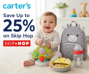 Save Up to 25% on Skip Hop at Carter’s - Baby Gear & Playtime Picks for Less