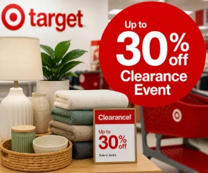 Save Up to 30% at Target’s Clearance Event - Home Finds & More
