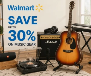 Save Up to 30% on Music Gear at Walmart - Audio & Instruments for Less