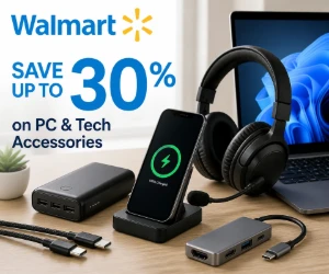 Save Up to 30% on PC & Tech Accessories at Walmart - Upgrade the Setup for Less