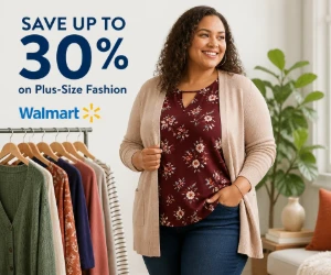 Save Up to 30% on Plus-Size Fashion at Walmart - Fresh Styles for Less